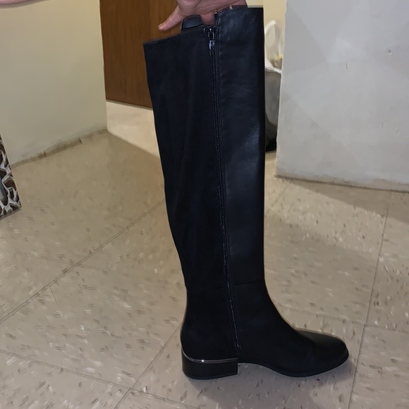 long black boots suede in back - Picture 3 of 5